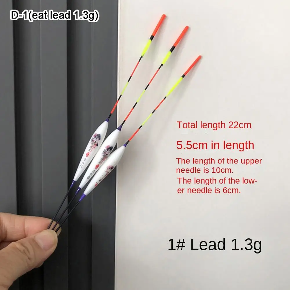 Flotador de pesca Bobber con cola de peso, flotadores de pesca vertical en roca para carpa, Bobbers de deriva Vertical de madera de Paulownia, pesca en hielo, 2023