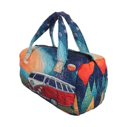 Bolsa de lona acolchada con correa ajustable para pesca y viajes cortos