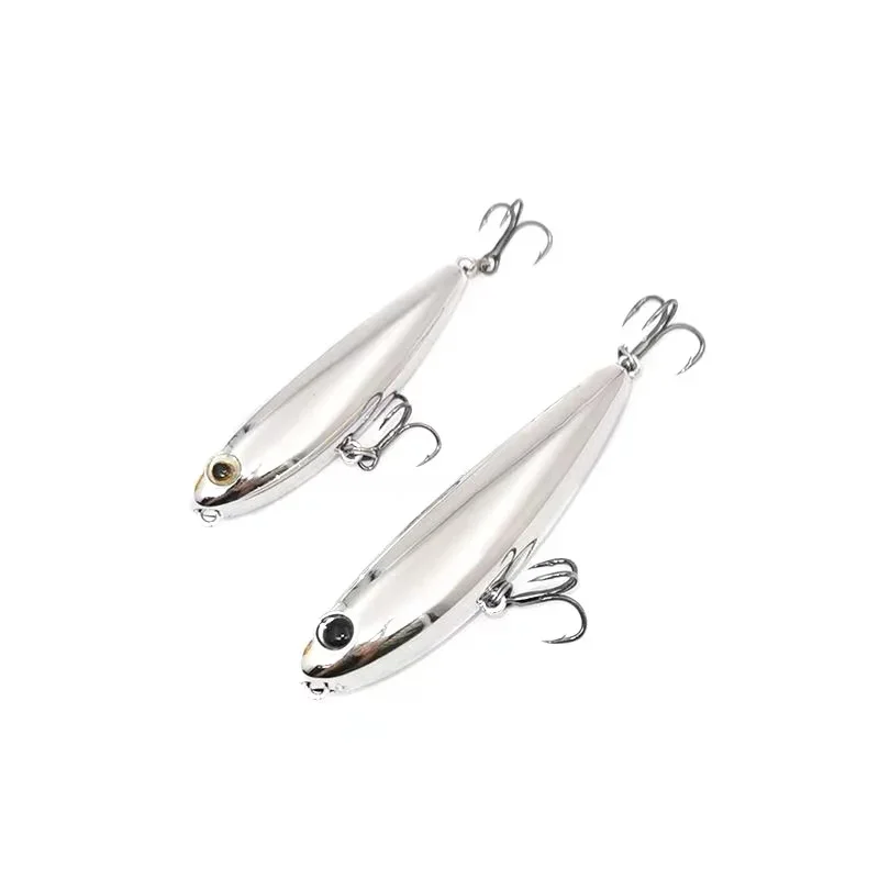 OUTKIT-señuelo de pesca con lápiz flotante, señuelo StickBait 4,5/2,8g, Wobblers Topwater, señuelos Crankbait artificiales, cebo duro de fundición larga - imagen 4