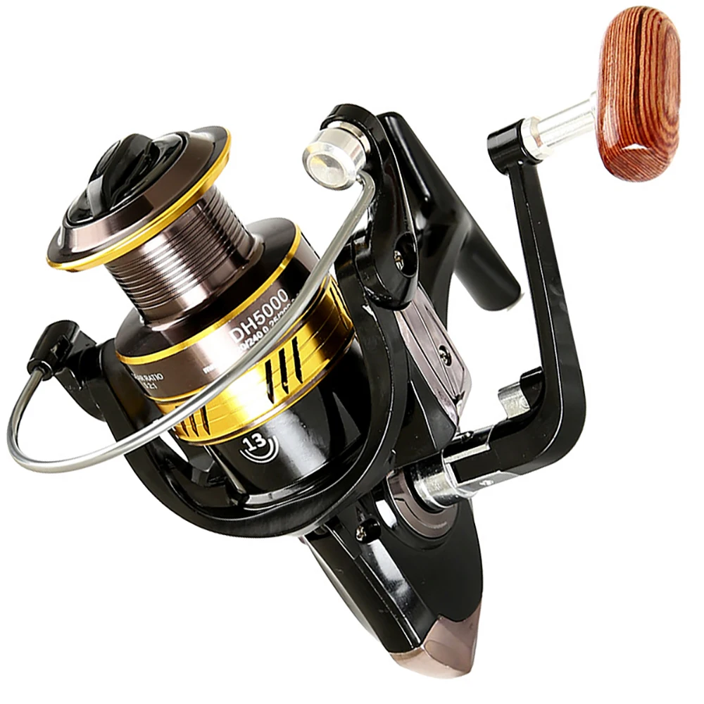 GHOTDA-carrete de Metal completo, accesorio para pesca Jigging Trolling, fundición de tiro largo y agua salada, 2000-7000 - imagen 4