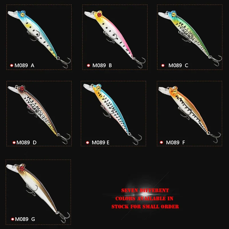 1 Pc High Quality Minnow Hard Fishing Lures 11cm 11g Mirror Lure Rattling Bait Crankbait Wobbler Fishing Tackle Leurre for Pike - imagen 4