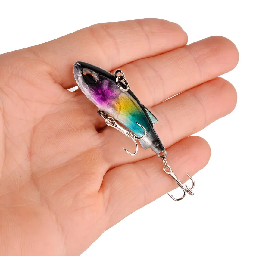 Señuelos de pesca VIB sumergidos, aparejos de pesca de 4cm, 4g, Micro punta, boca de caballo, cebo de pesca de lubina, 1 Uds. - imagen 5