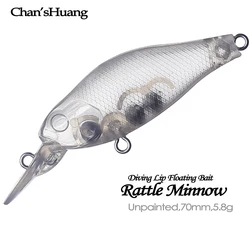Señuelo Artificial Flotante Chan'sHuang 70mm 5,8g
