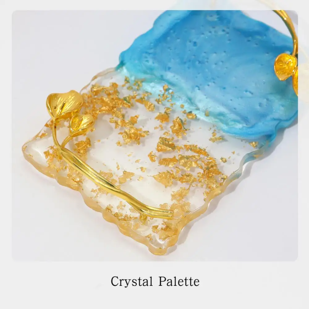 Paleta Retro de resina para uñas, esmalte de uñas de Gel clásico, puntas de Uñas postizas, paleta de dibujo de colores mezclados, accesorios para uñas - imagen 2