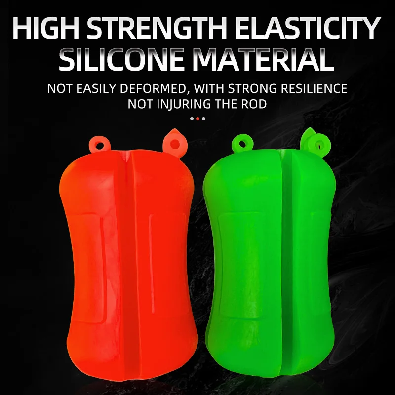 Soporte de caña de pescar de bola fija, estante de protección, Retractor anticolisión, tapón para caña de pescar, accesorios para aparejos de pesca, 4/5 Uds. - imagen 3