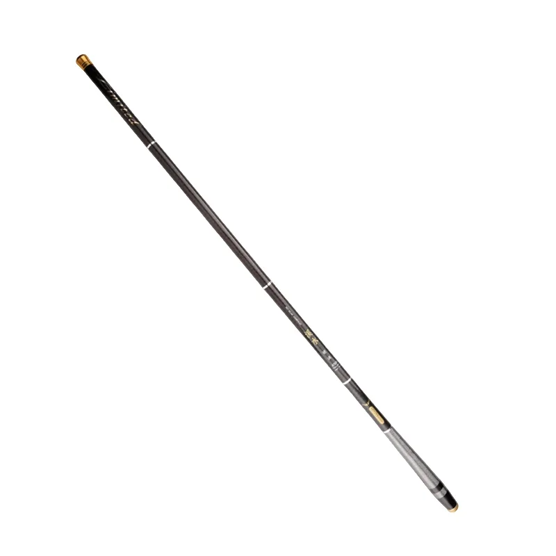 Caña de pescar telescópica de carbono, 4,5 M/5,4 M/6,3 M/7,2 M/8M/9M/10M, caña de pescar de mano de fibra dura súper ligera - imagen 3