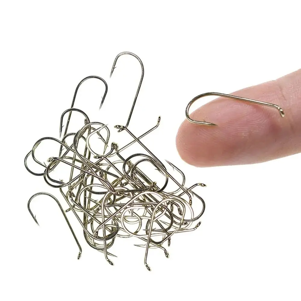 Anzuelos de pesca con mosca de vástago largo, 20 piezas, seco, húmedo, ninfa y camarón - imagen 4