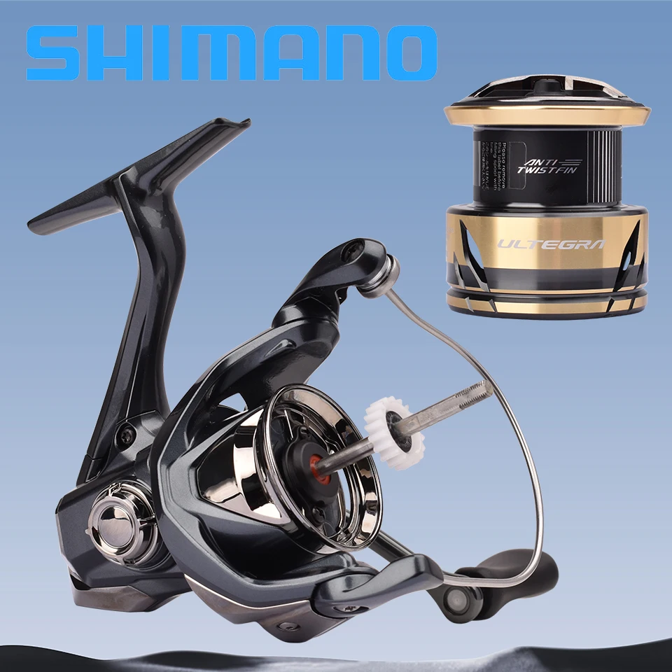 2025 SHIMANO carrete de pesca ULTEGRA carrete giratorio alimentador carretes de pesca de carpa 2500/C3000/4000/C5000XG sistema impermeable equipo HANAGE - imagen 4