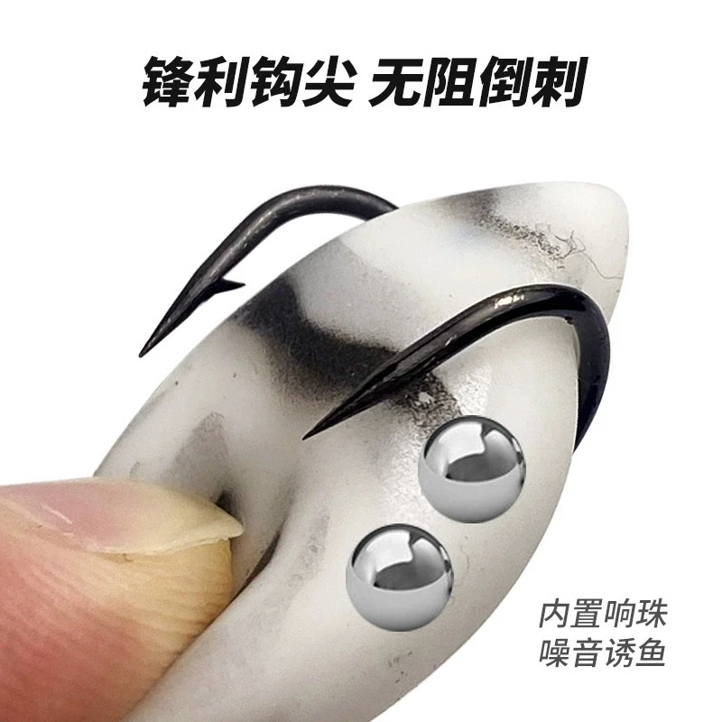 1 Uds cebo suave de araña 5cm/6,5g cebo de silicona señuelos blandos artificiales señuelo de pesca sin malezas con diseño realista - imagen 3