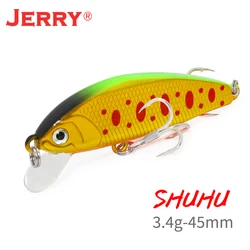 Jerry Shuhu Minnow Wobbler – Señuelo duro para pesca de trucha