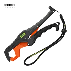 Booms Fishing-pinza de labio de pescado de 24cm, agua salada con cordón, pinzas de plástico para bagre, alicates, empuñaduras para accesorios de pesca en Kayak