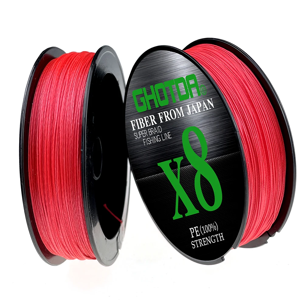 Línea de pesca trenzada Ghotda 8X 100m arrastre máximo 78LB multifilamento 8 hebras línea de PE para herramienta de pesca de mar de agua salada línea No.0.6-8.0 # - imagen 3