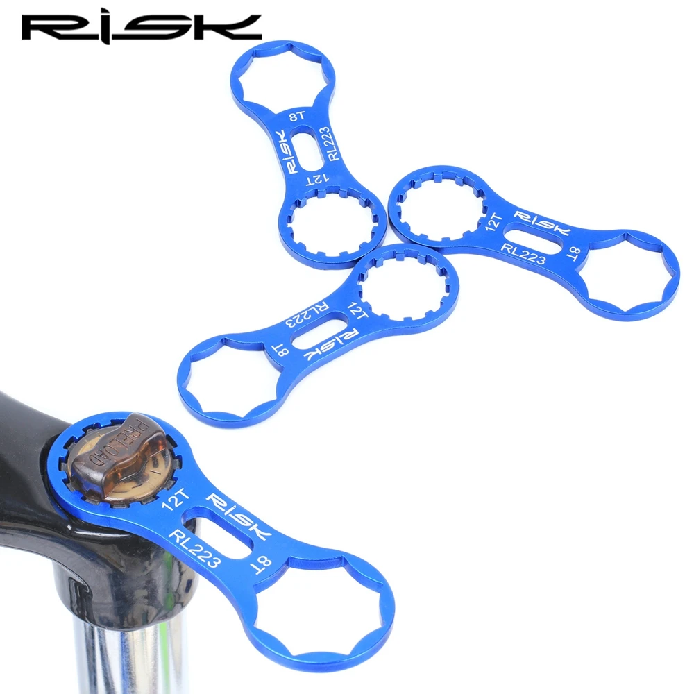 Herramienta extracción horquilla RIST para reparación 8T 12T bicicleta - imagen 2
