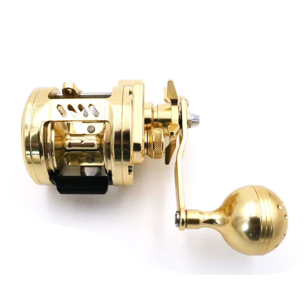 Carrete Jigging Metálico – Arrastre 14kg Agua Salada - imagen 5