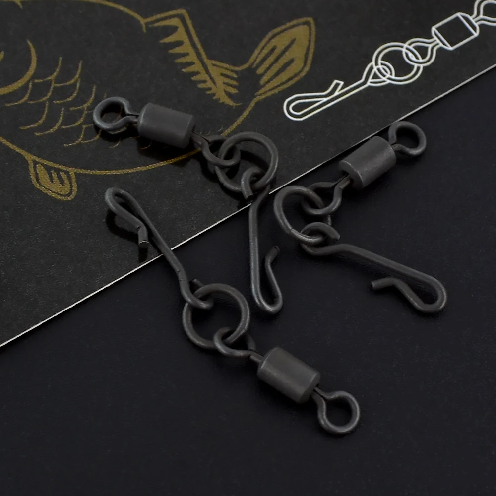 20 piezas giratorio para pesca de carpa, aparejos de pesca para carpa, accesorios AG140 - imagen 5