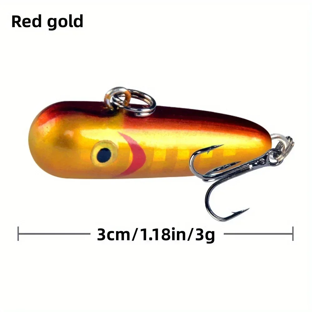 Cebo biónico pequeño que se hunde, lápiz de 3cm/1,18 pulgadas, 2,5g, perfecto para pesca en agua dulce y salada, atrae a los peces con facilidad - imagen 4