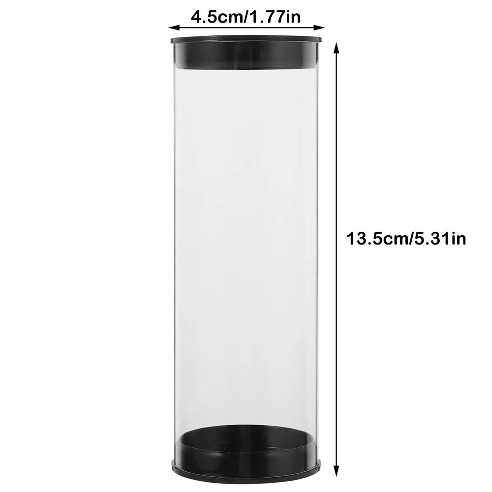 Nuevo soporte de pelota de Golf transparente, tubo redondo de 45x135MM, barril de tubo de pelota de Golf, contenedor de pelota de Golf, coleccionistas y entusiastas - imagen 3