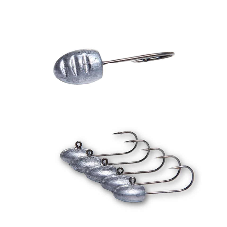 10 unids/pack de señuelos de gusano blandos, anzuelo de púas con cabeza de anzuelo, anzuelo de plantilla de señuelo suave de 3g y 28mm, anzuelos de pesca en hielo/balsa, aparejos de pesca - imagen 4