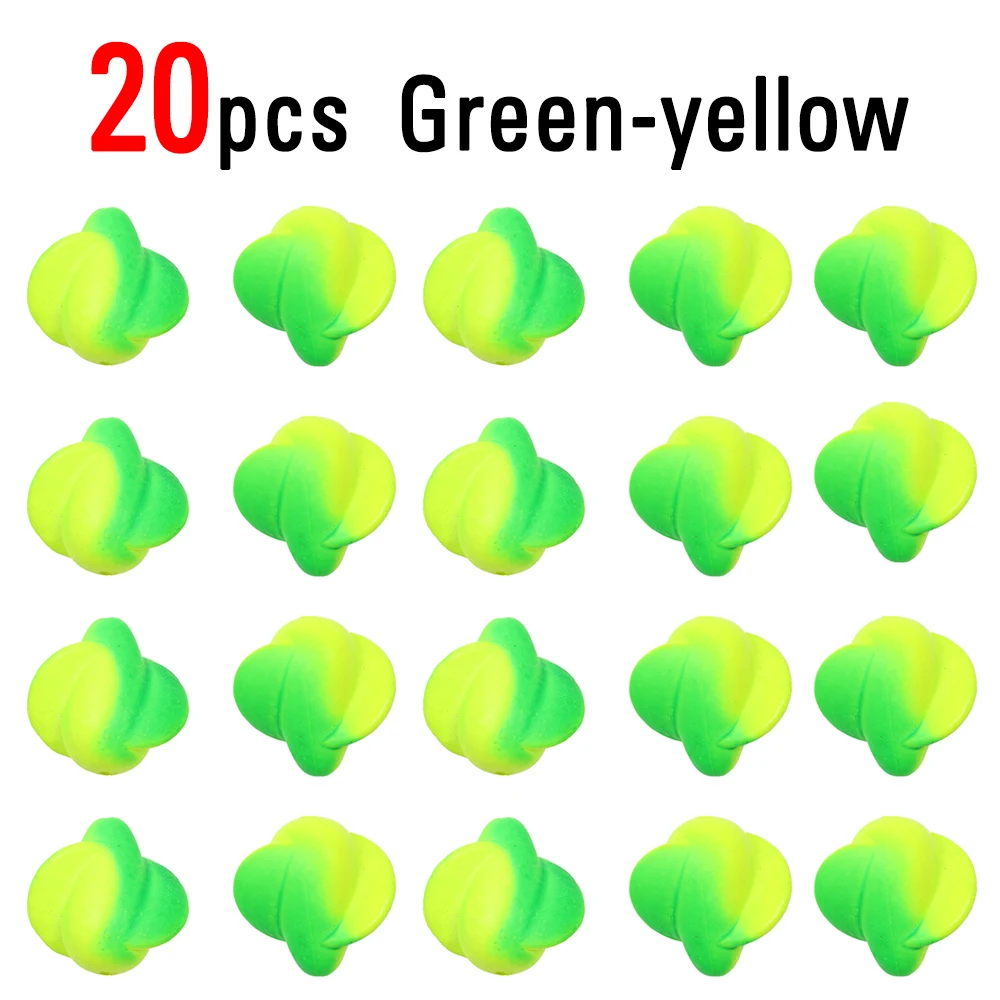 20pcs Yellow Green