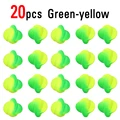 20pcs Yellow Green