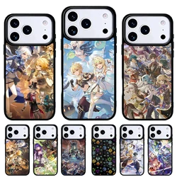 Funda Genshin Impact para iPhone – Carcasa trasera con diseño del juego