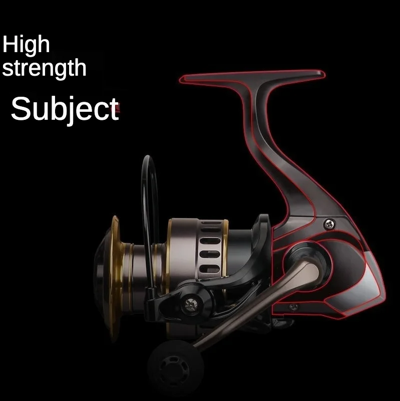 Carrete de Pesca HE500-7000, arrastre de 10kg, carrete de agarre de bola de Metal/EVA, carrete giratorio de agua salada para Pesca de carpa - imagen 3