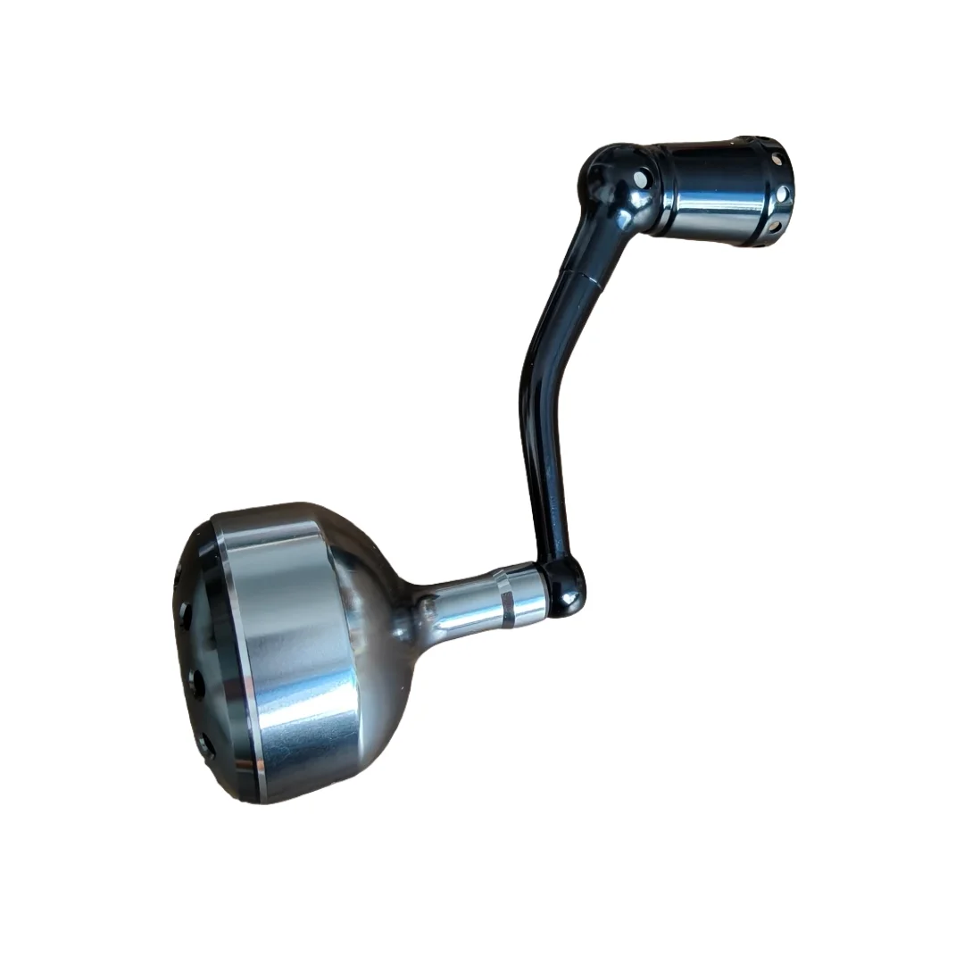 Carrete de pesca giratorio de Metal, balanceo plegable con mango para carrete de pesca tsurinoya, oso marrón, perilla de rueda 5000, 1 ud. - imagen 2