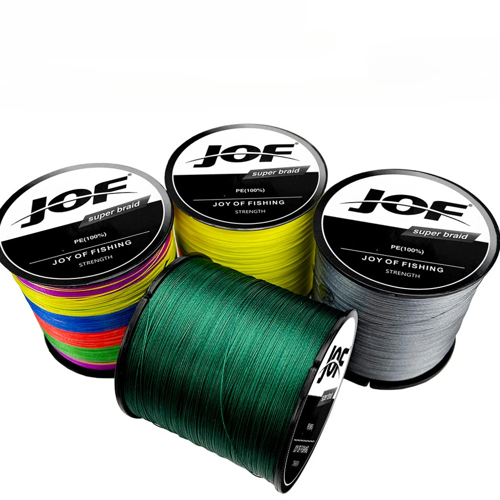 JOF-sedal de Pesca trenzado de 9 hebras, multifilamento de 500M, 300M, 100M, para Pesca de carpa, multifunción, PE, para Pesca de 20-80LB - imagen 3