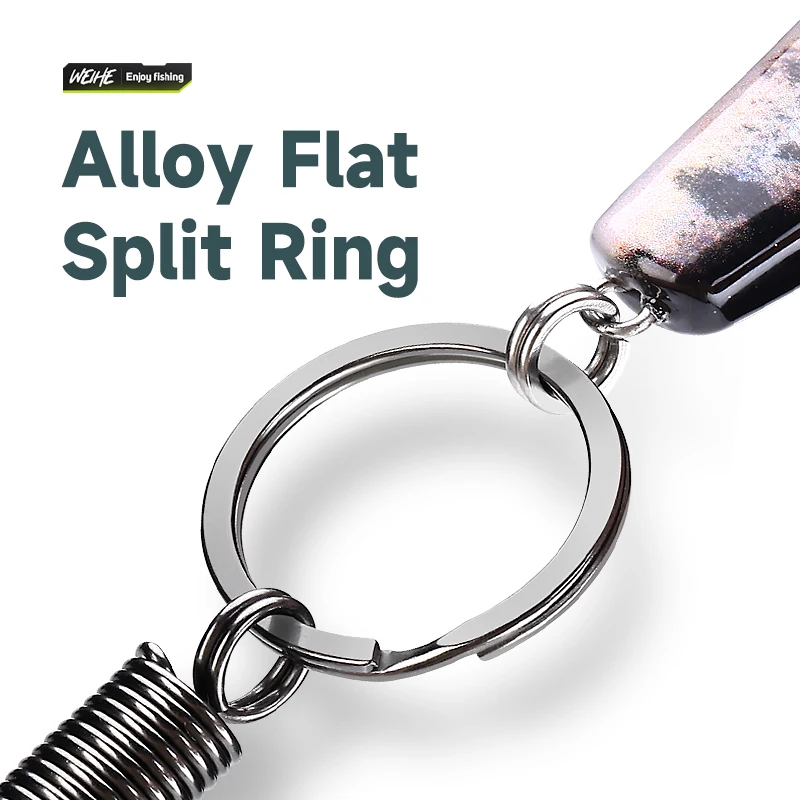 WEIHE 1 Uds llavero colgante en forma de pez 8cm36,7g material de aleación colgante Luya - imagen 5