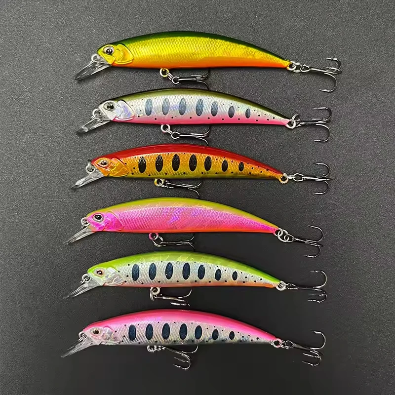 Señuelo de Pesca de fundición, 12g, 80mm, hundimiento, pececillo, Twitch, trucha, Ryuki 80S, Jerkbait Isca, cebo duro Artificial, corriente de Pesca Wobbler - imagen 4