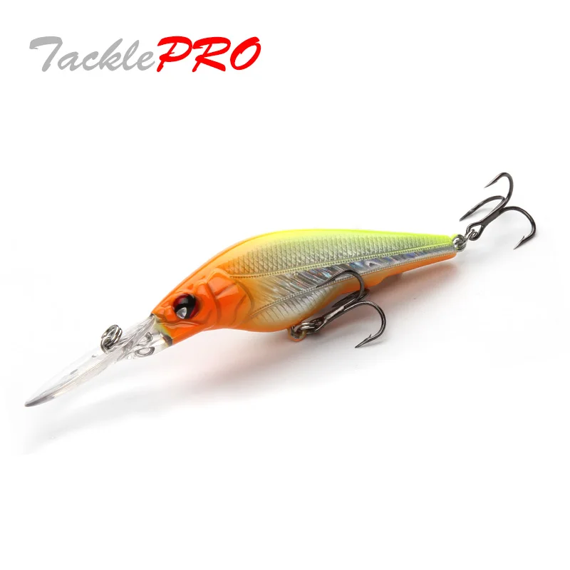 Señuelos de pesca de pececillo, cebo artificial para Lucio de perca baja, Wobbler duro, Jerkbaits de calidad, 60mm, 6,8g de profundidad, 1,5 m - imagen 5