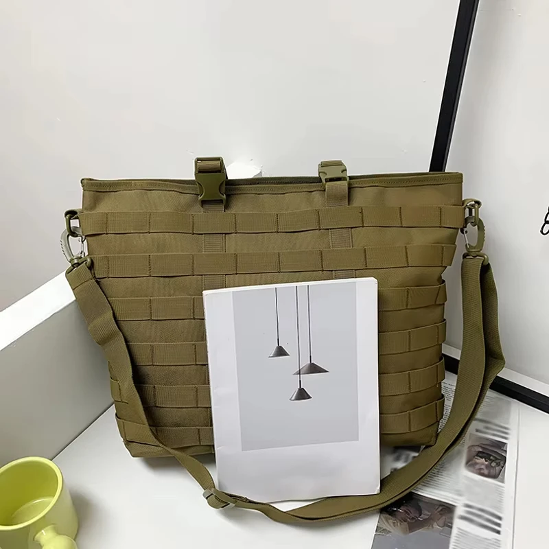 Bolsa de transporte para pesca y senderismo con cierre de gancho y bucle - imagen 4