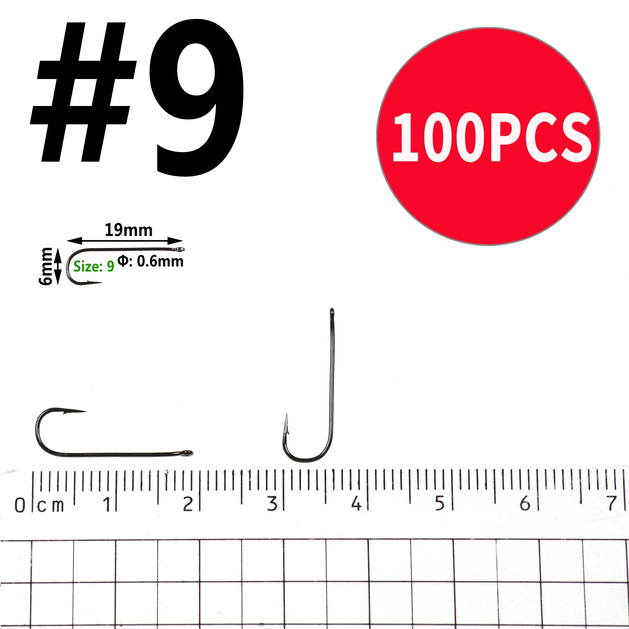 100pcs size 9