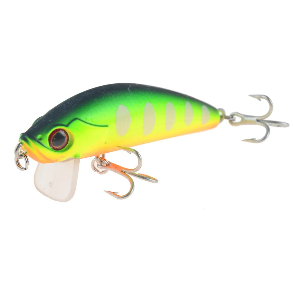 Señuelo de pesca de pececillos de agua flotante, 1 piezas, 6,5 cm, 6,5g Isca, cebo duro Artificial, Wobblers, ojos 3D, Crankbait, carpa, Lucio - imagen 4