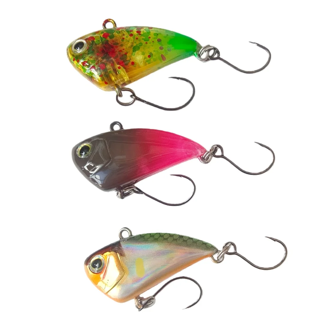 Swolfy Mini VIB Crankbait Hundición – Señuelo Vibrador Sin Labio - imagen 3