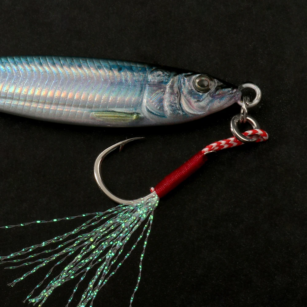 GOBAIT Anzuelo Assist Jigging Acero Carbono para Mar - imagen 5