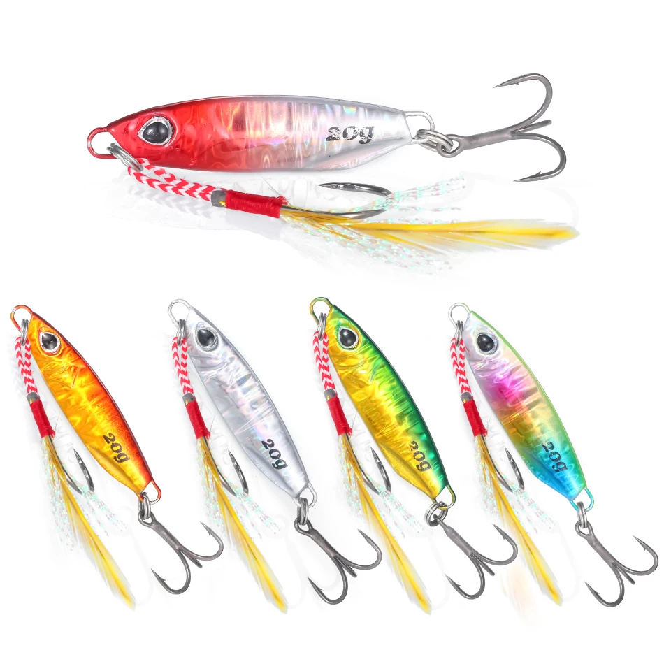 Señuelo de Pesca de Metal, anzuelo fundido a tierra, cuchara Swimbait, plantilla Artificial, cubierta láser, Lucio, trucha, aparejos giratorios, 10g, 15g, 20g - imagen 5