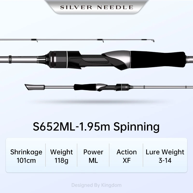 Silver 1.95m Spin ML