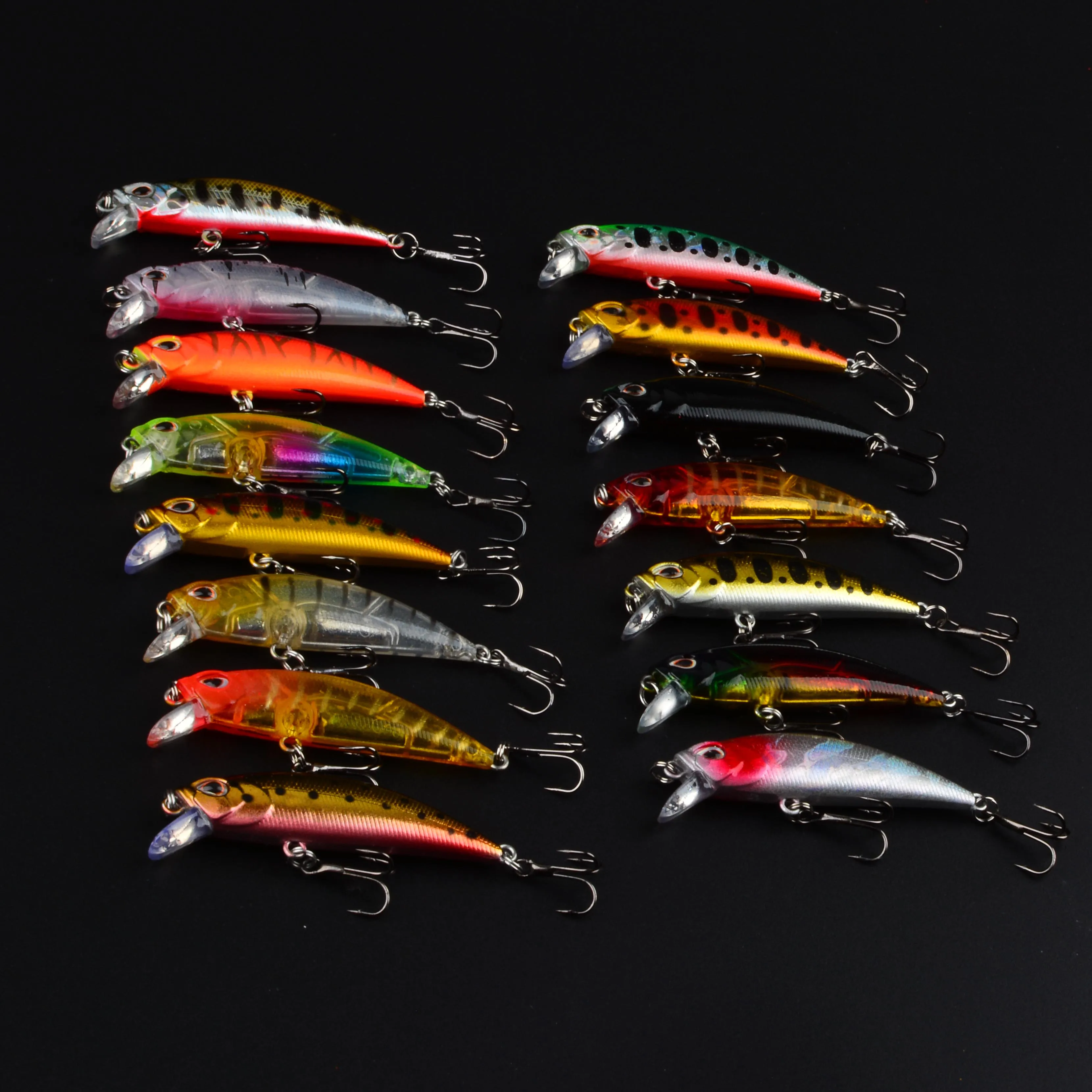 Jerkbait hundido Micro Minnow para trucha y lubina - imagen 2