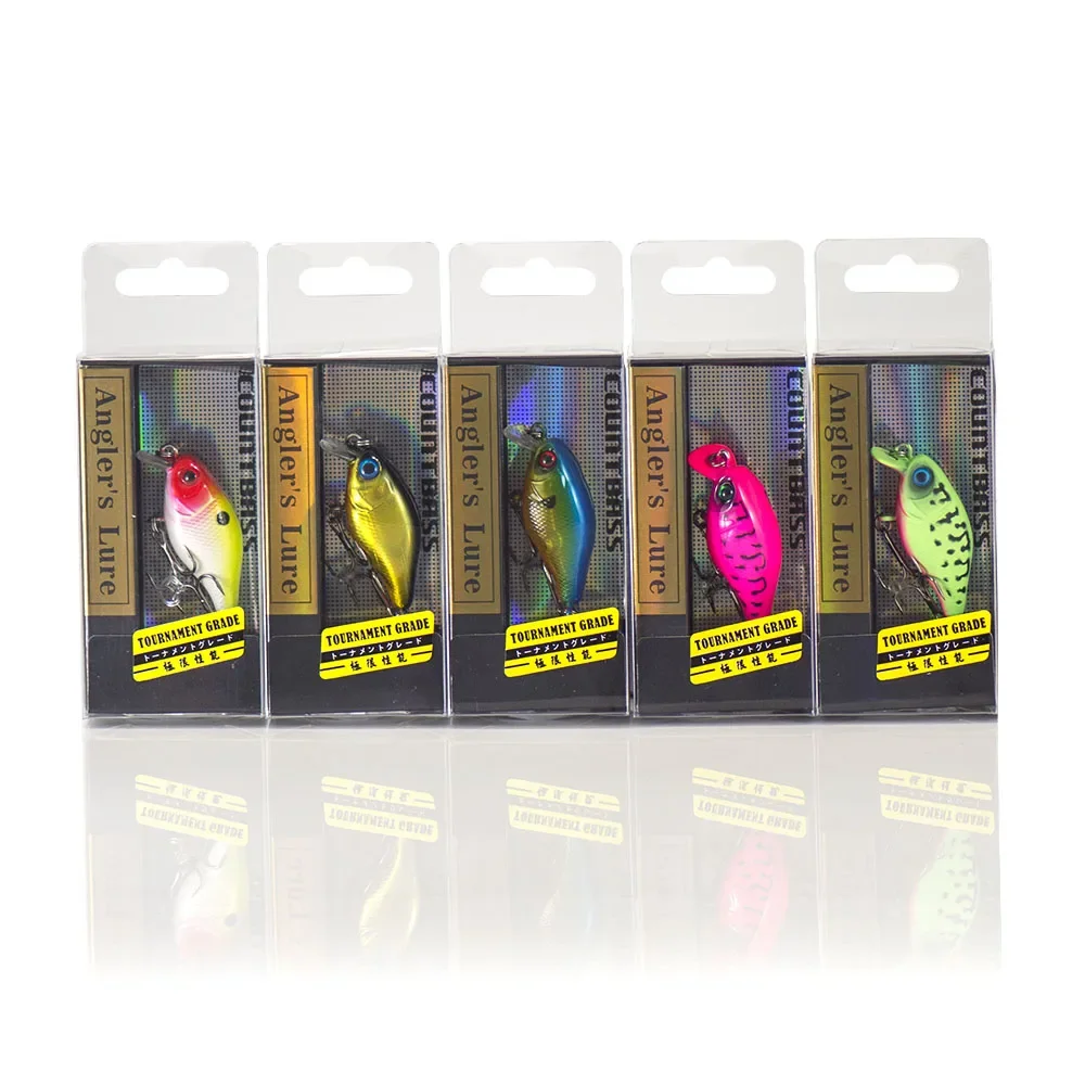 Countbass Crank Bait 38mm 1-1/2" 4.5g 5/32oz Buceo 50cm/1.7ft, Cebos de pesca, Señuelos duros de plástico Wobblers - imagen 4