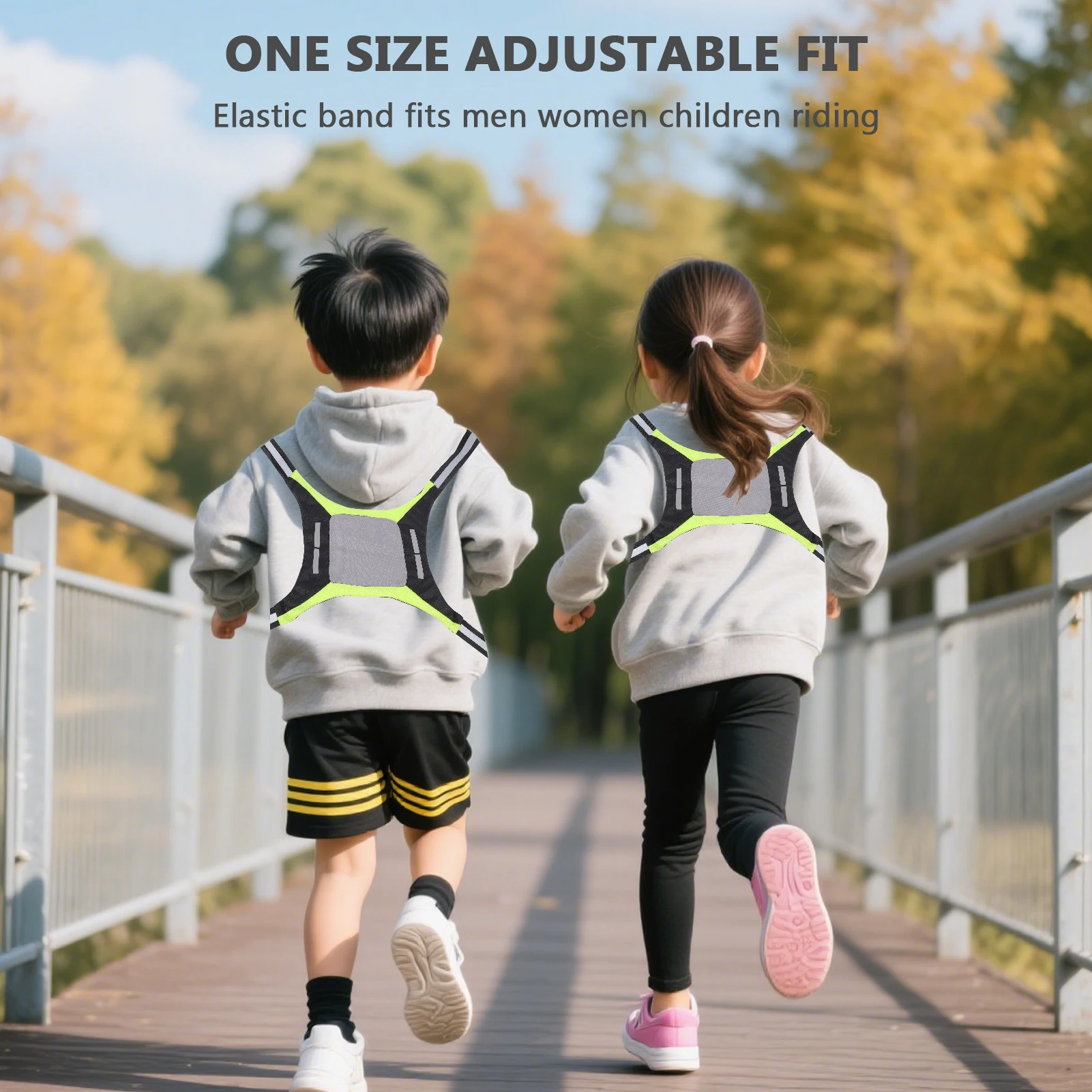 Chaleco LED para correr, chaleco reflectante LED colorido para hombres y mujeres, chaleco reflectante de seguridad para correr de noche para hombres - imagen 4