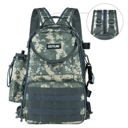Goture Mochila pesca impermeable – Nailon transpirable para aparejos