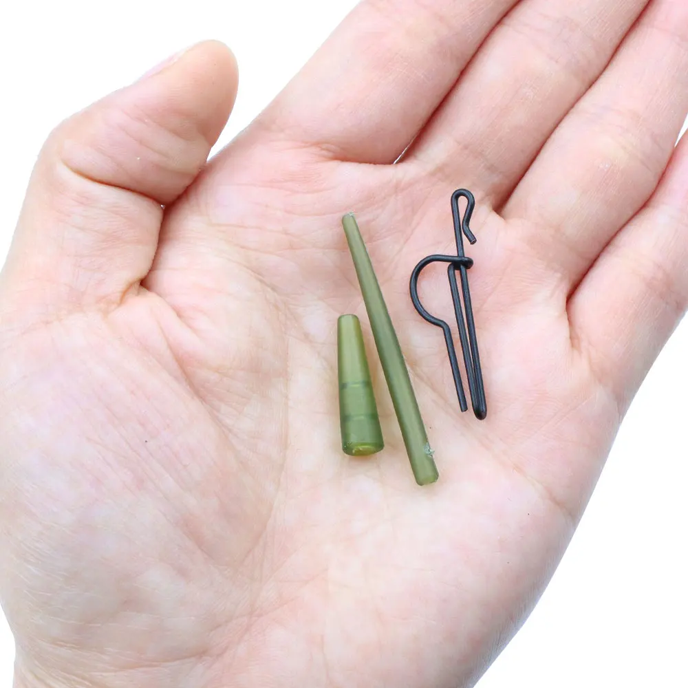 Accesorios pesca carpa con funda antienredos y clips cambio rápido - imagen 5