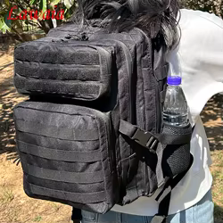 Mochila Lawaia, mochila táctica para hombre, mochilas de viaje para pesca, mochilas para mujer 42*28*25,5 cm, bolsa militar para senderismo, mochila deportiva negra