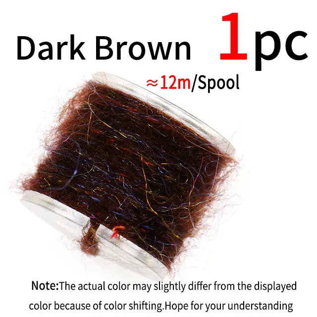 1 spool dark brown