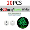 2.8mm 20pc white