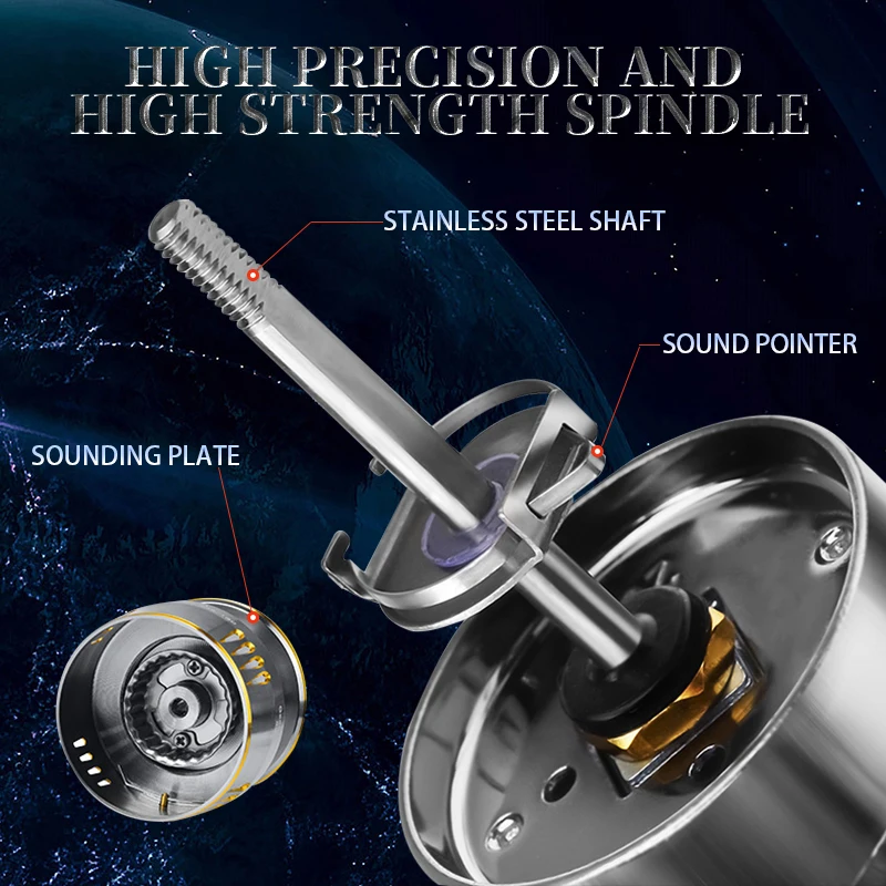 Carrete giratorio Mavllos JINWEI para lubina, arrastre de 10kg, relación 5,2: 1, marco de carbono ligero, carrete poco profundo de aluminio, carrete de pesca para carpa y trucha - imagen 5