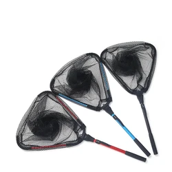 Red de aterrizaje resistente plegable mango telescópico pesca corriente