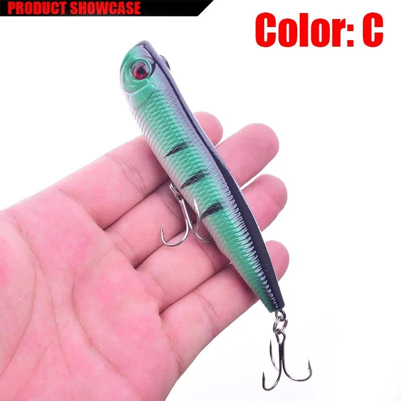 Señuelo de Pesca tipo lápiz, 11cm, 15g, Swimbait, cebo duro Artificial, Crankbait, Pesca Iscas, lubina, pececillos, aparejos de Pesca, 1 ud. - imagen 5