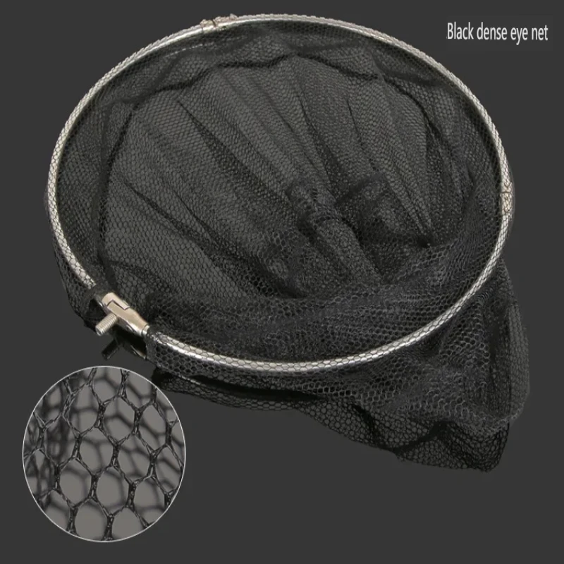 SANLIKE-Anillo de red de acero inoxidable, anillo de red redondo, cabeza de red de pesca, red de pesca plegable, red de inmersión de aterrizaje, accesorios de pesca - imagen 2
